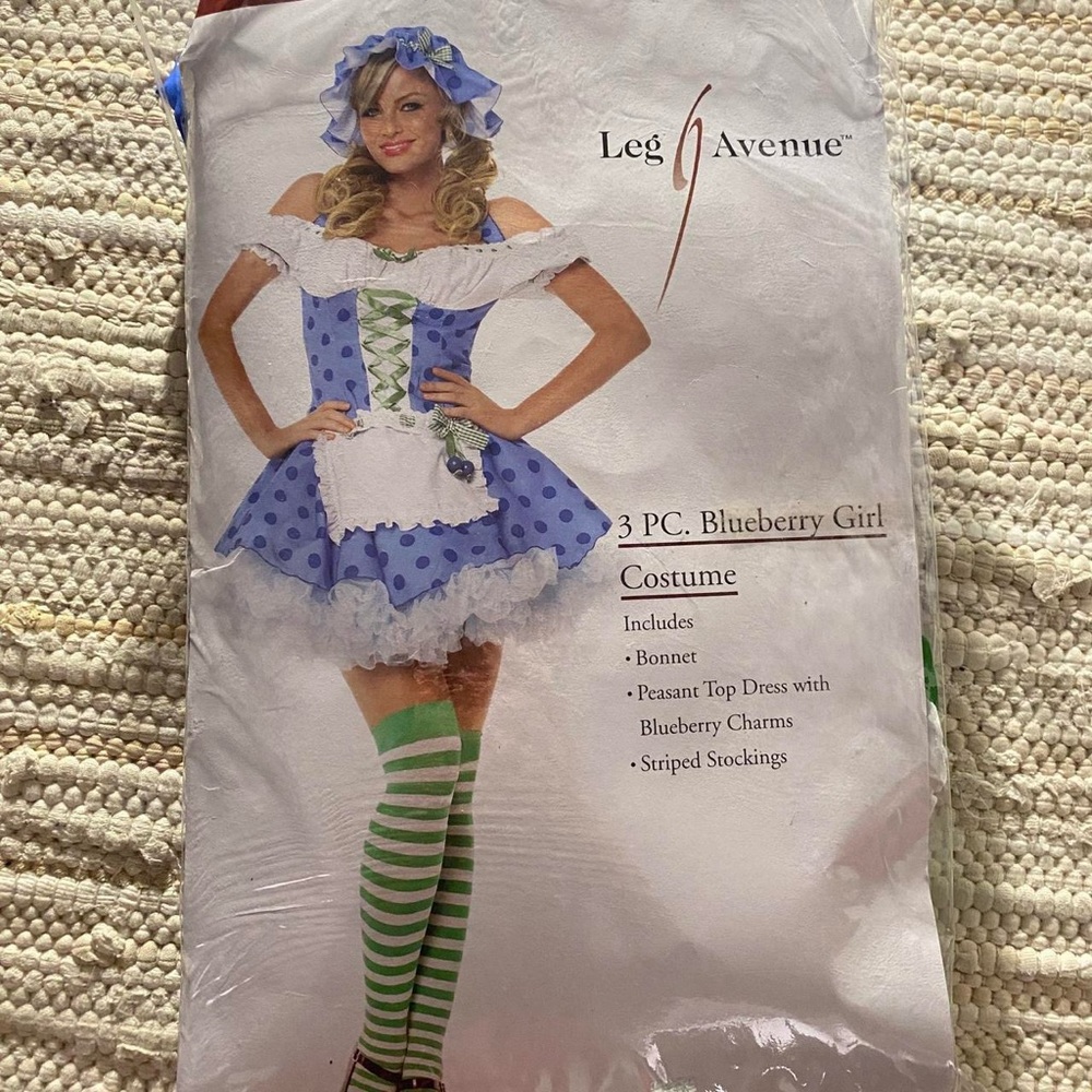 Leg Avenue strawberry shortcake blueberry costume